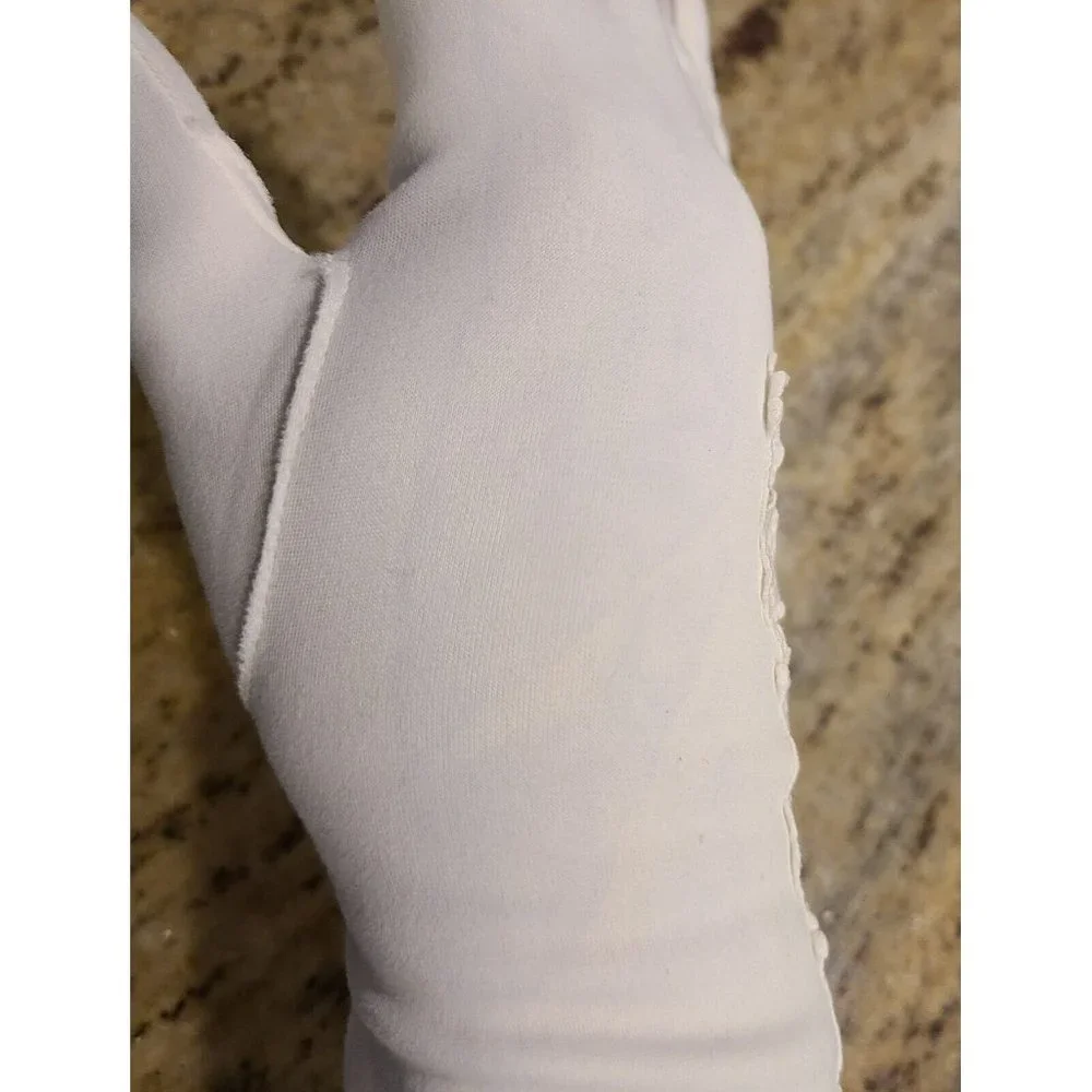 Vintage Size M/L White Formal Stretch 10.5